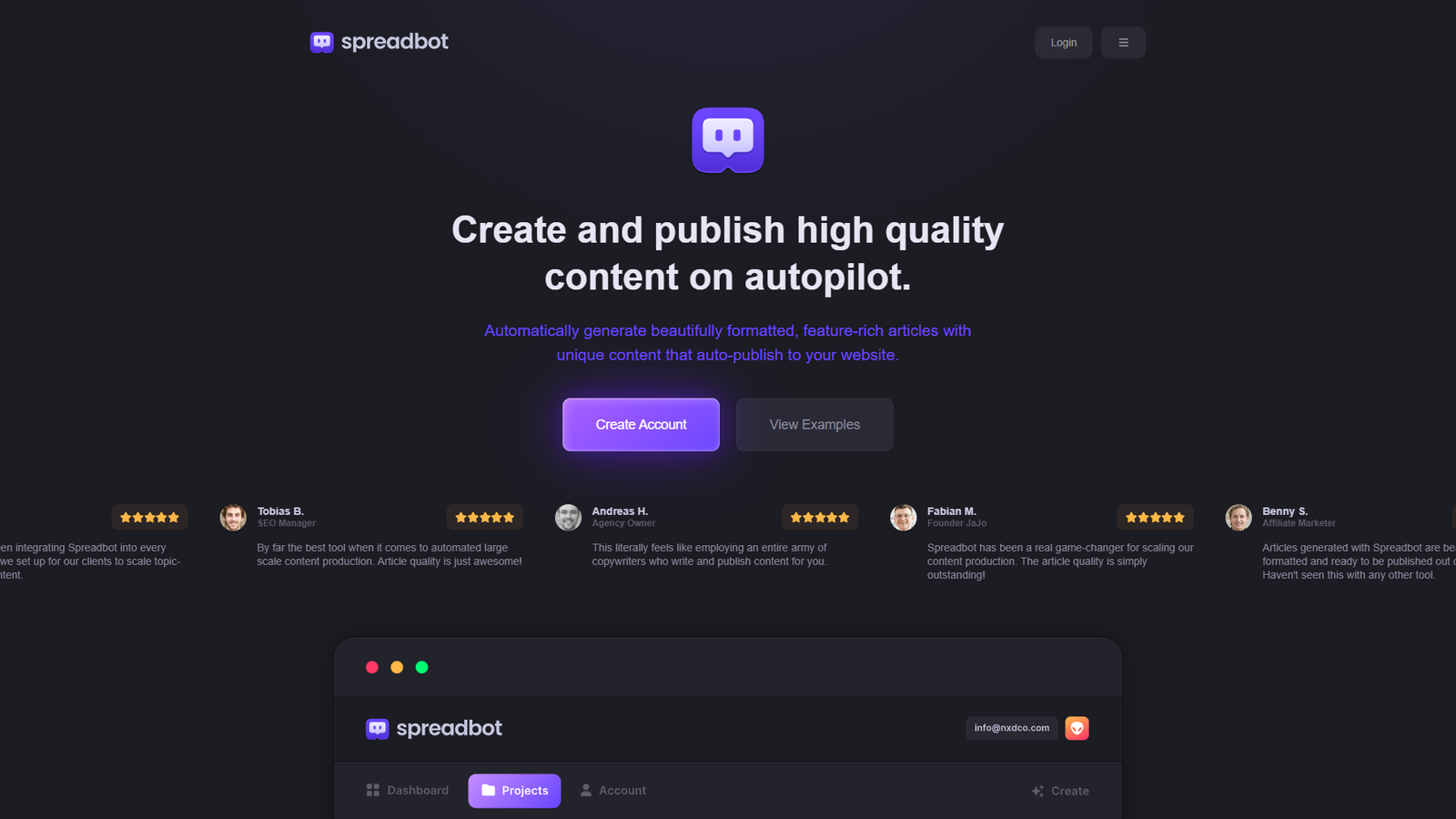 Spreadbot — интерфейс нейросети Spreadbot — интерфейс нейросети