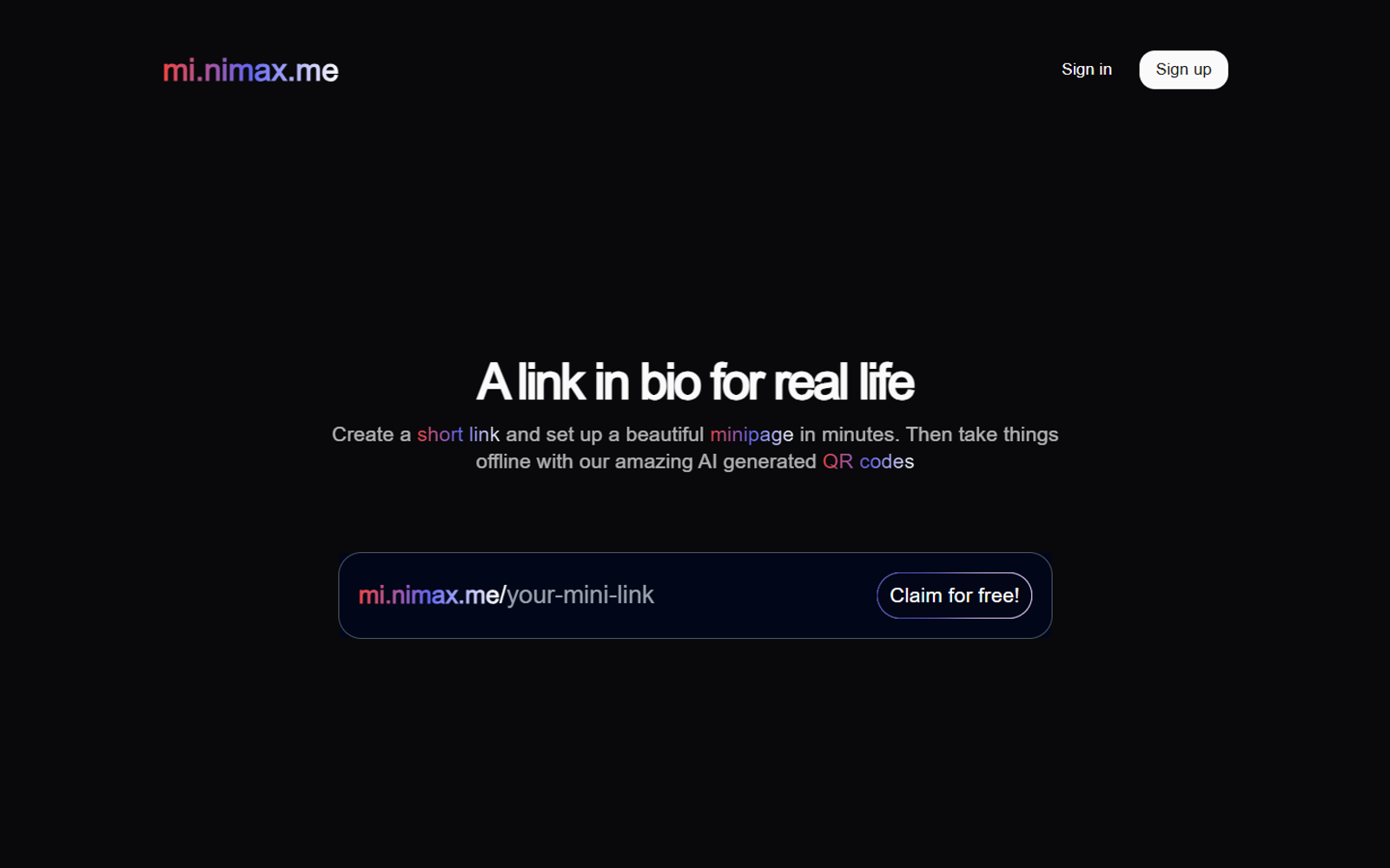 mi.nimax.me — интерфейс нейросети mi.nimax.me — интерфейс нейросети