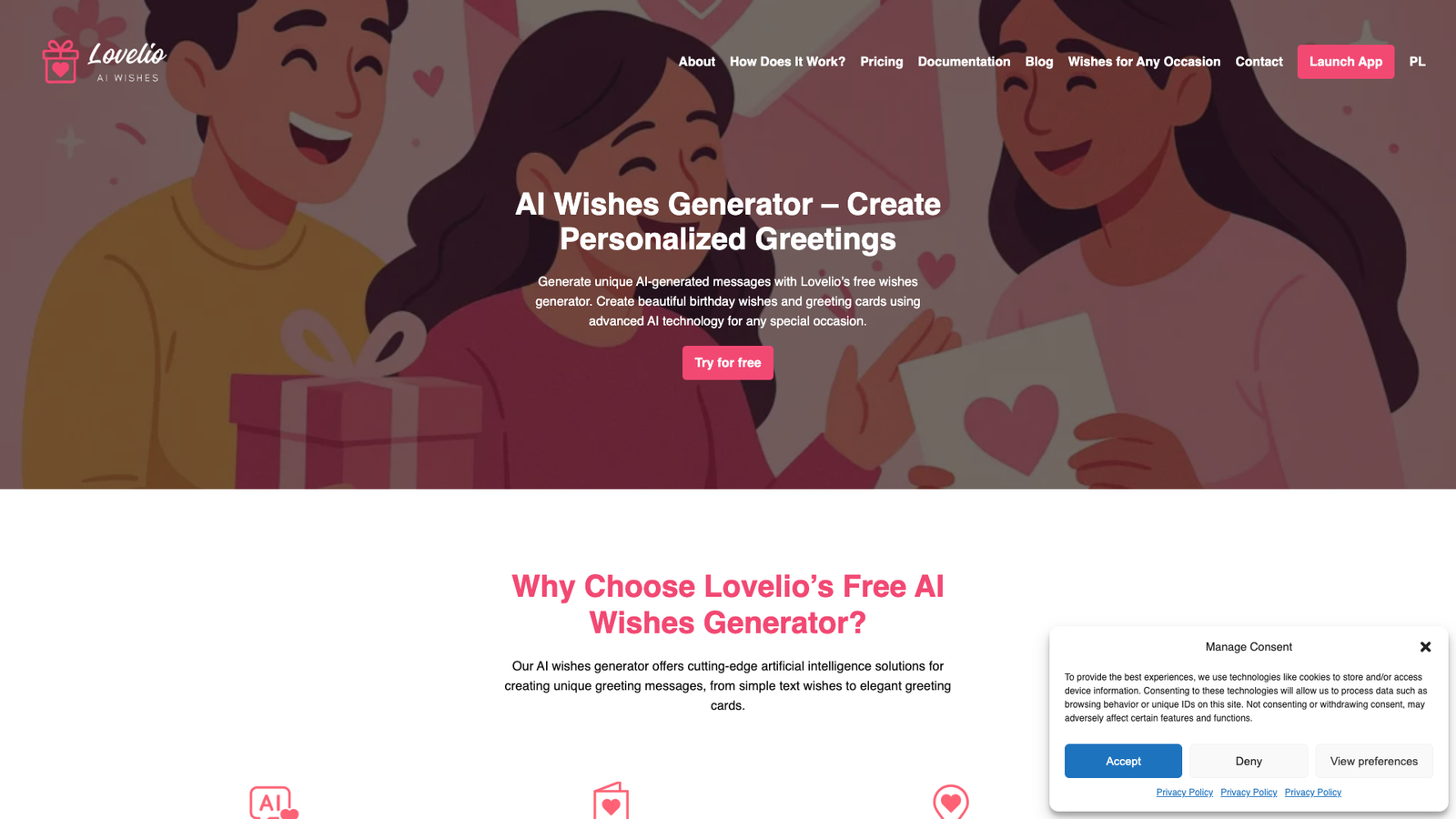 Lovelio — интерфейс нейросети