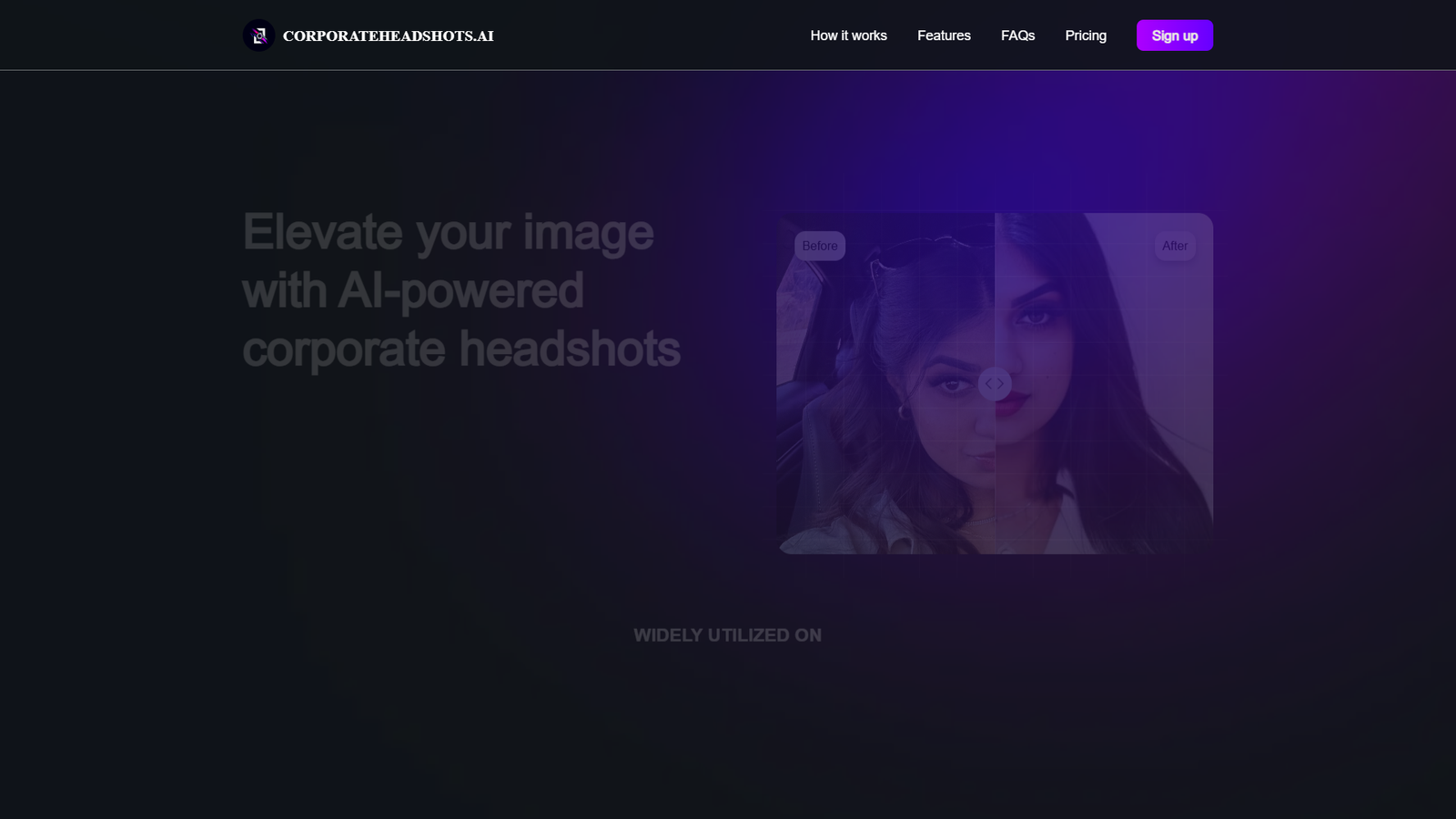 Corporate Headshots AI — интерфейс нейросети Corporate Headshots AI — интерфейс нейросети