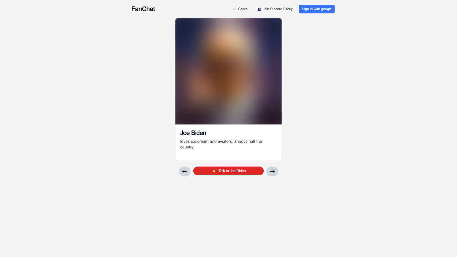 FanChat — интерфейс нейросети FanChat — интерфейс нейросети