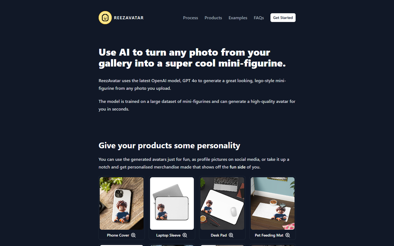 ReezAvatar — интерфейс нейросети ReezAvatar — интерфейс нейросети