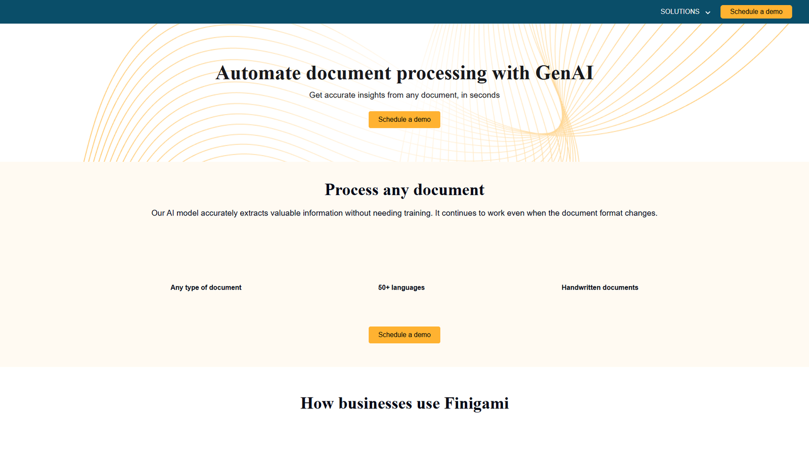 Finigami Document AI — интерфейс нейросети Finigami Document AI — интерфейс нейросети