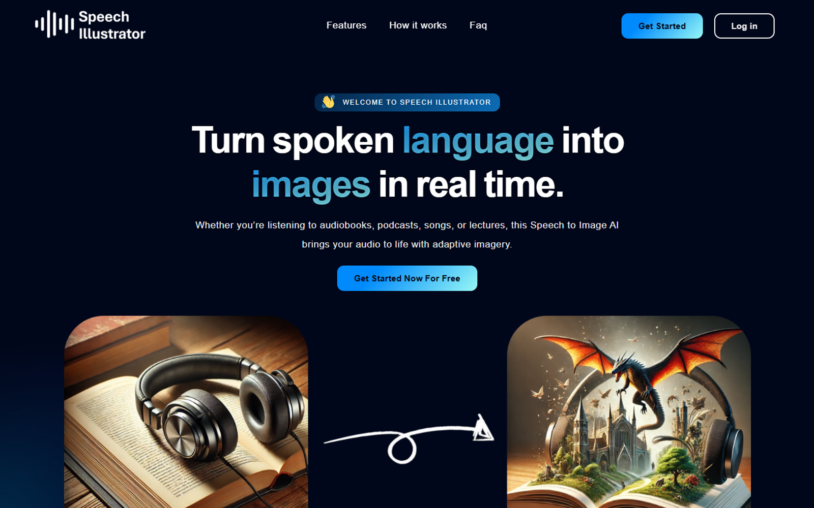 Speech Illustrator — интерфейс нейросети Speech Illustrator — интерфейс нейросети