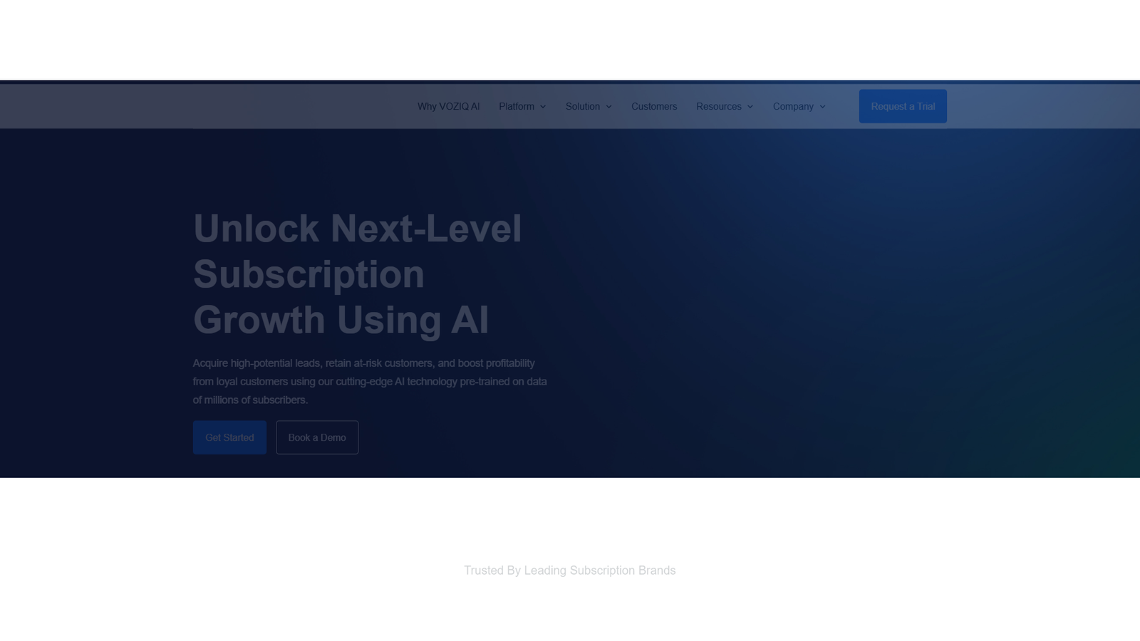 VOZIQ AI — интерфейс нейросети VOZIQ AI — интерфейс нейросети