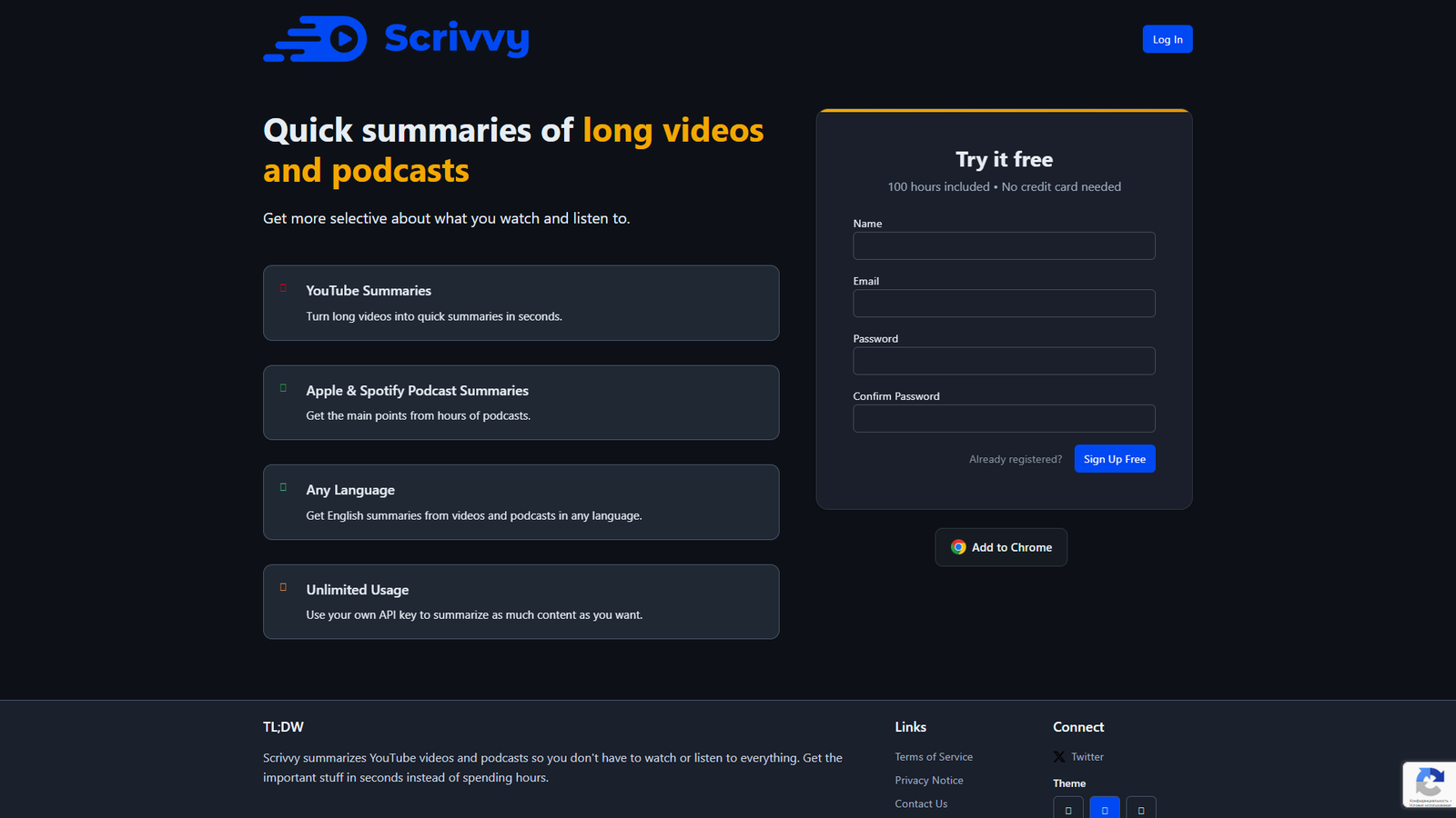 Scrivvy — интерфейс нейросети Scrivvy — интерфейс нейросети