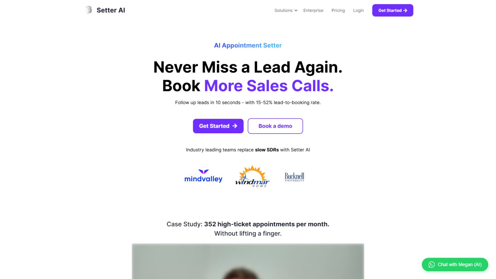 Setter AI нейросеть Главная страница Setter AI нейросеть Главная страница