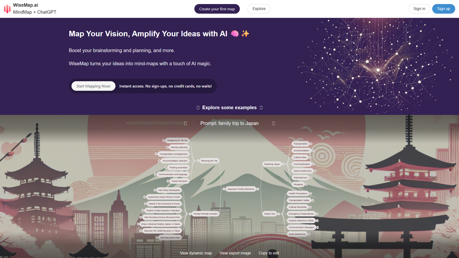 WiseMap — интерфейс нейросети WiseMap — интерфейс нейросети