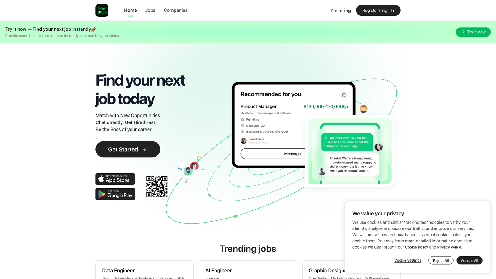 MeeBoss — интерфейс нейросети MeeBoss — интерфейс нейросети
