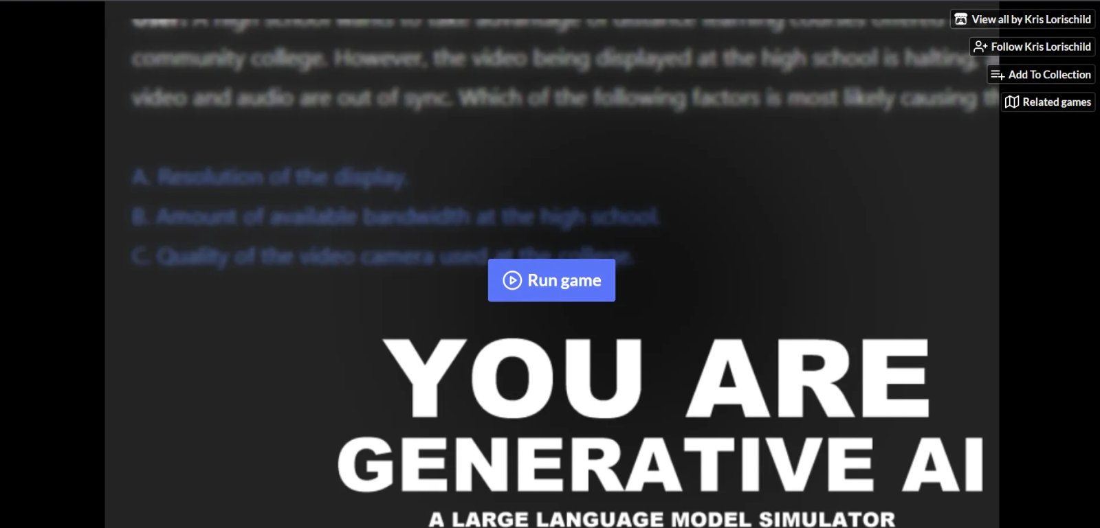 You Are Generative AI Начало