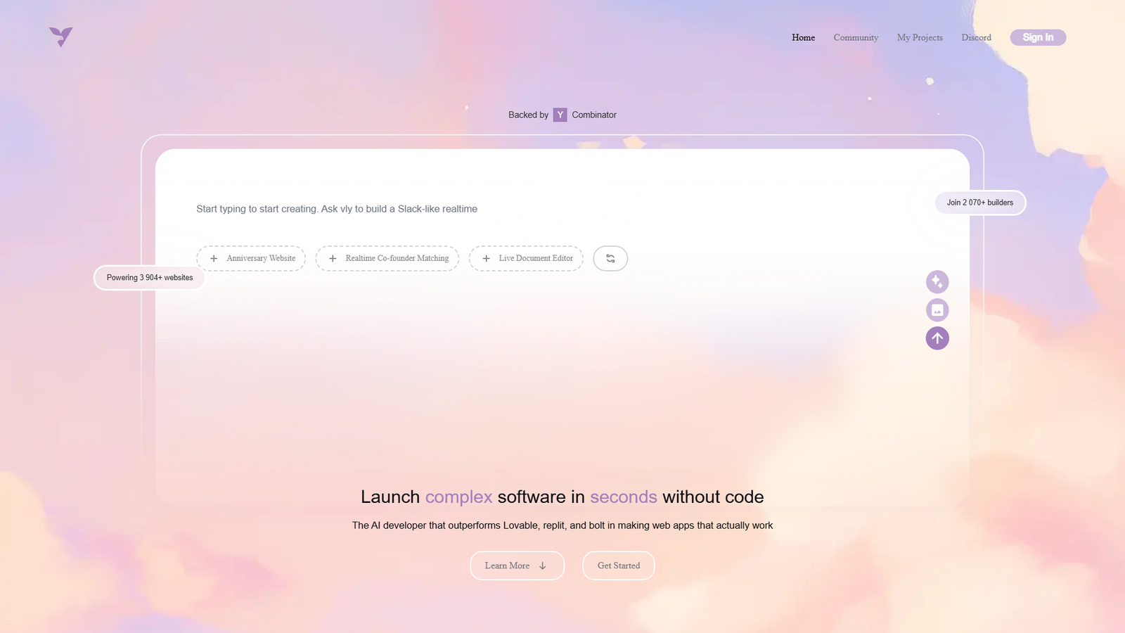vly.ai — интерфейс нейросети vly.ai — интерфейс нейросети