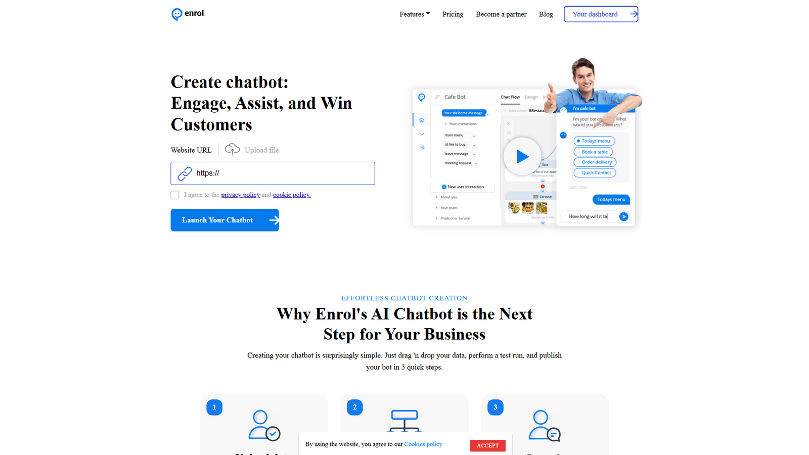Enrol Chat — интерфейс нейросети Enrol Chat — интерфейс нейросети