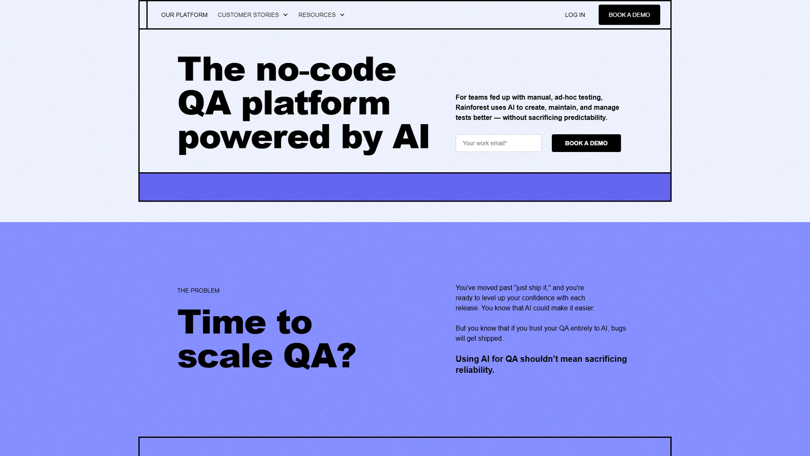 Rainforest QA — интерфейс нейросети Rainforest QA — интерфейс нейросети