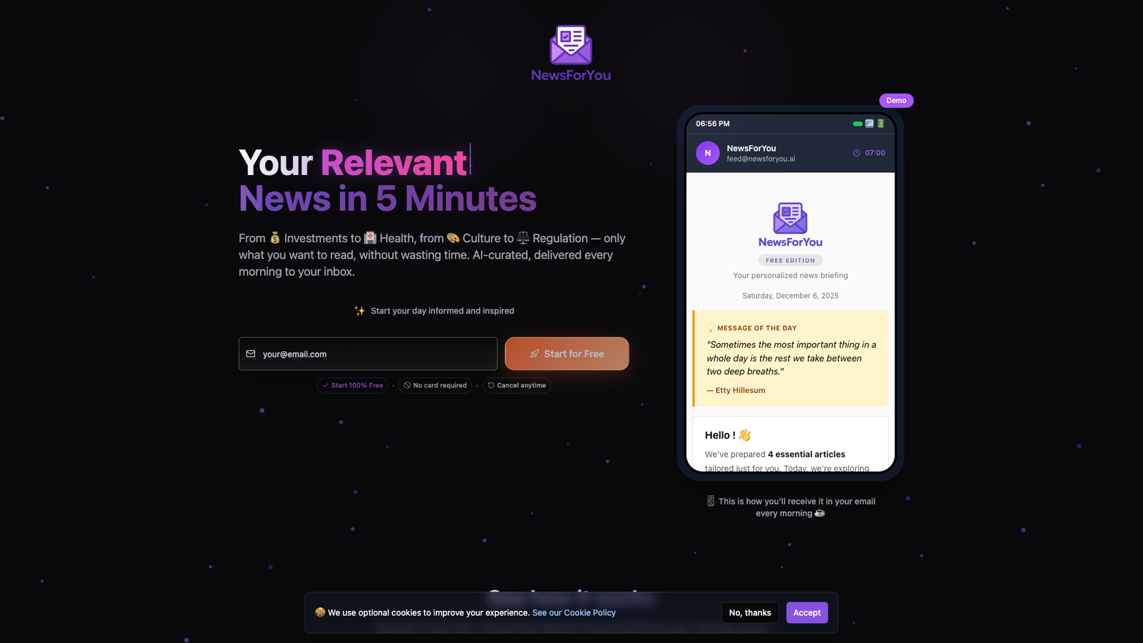 NewsForYou — интерфейс нейросети NewsForYou — интерфейс нейросети