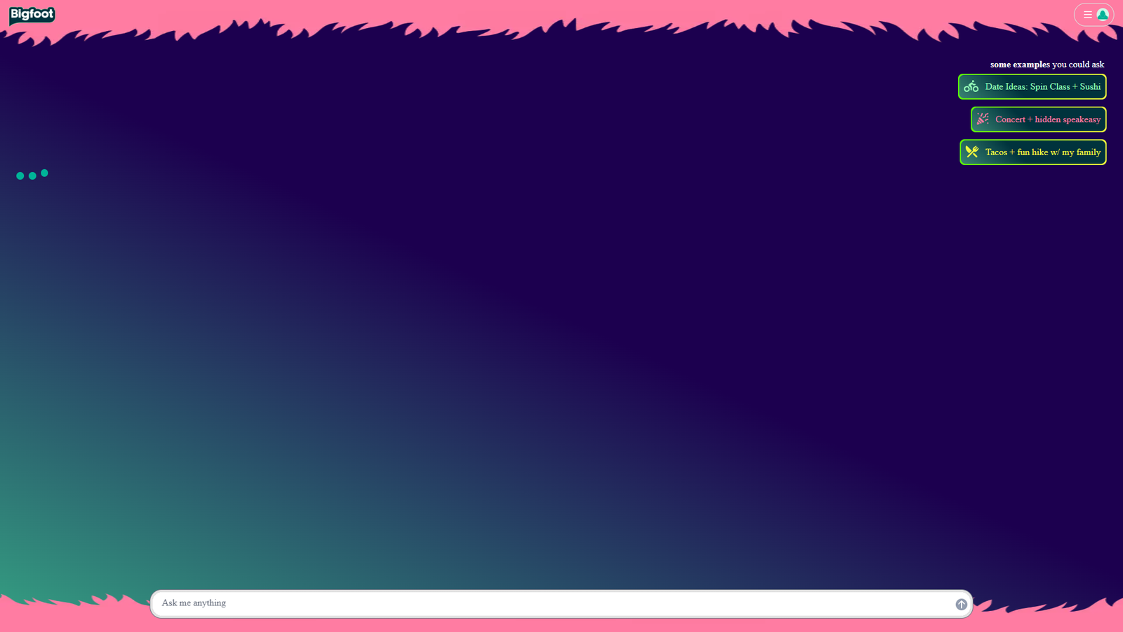 Bigfoot — интерфейс нейросети Bigfoot — интерфейс нейросети