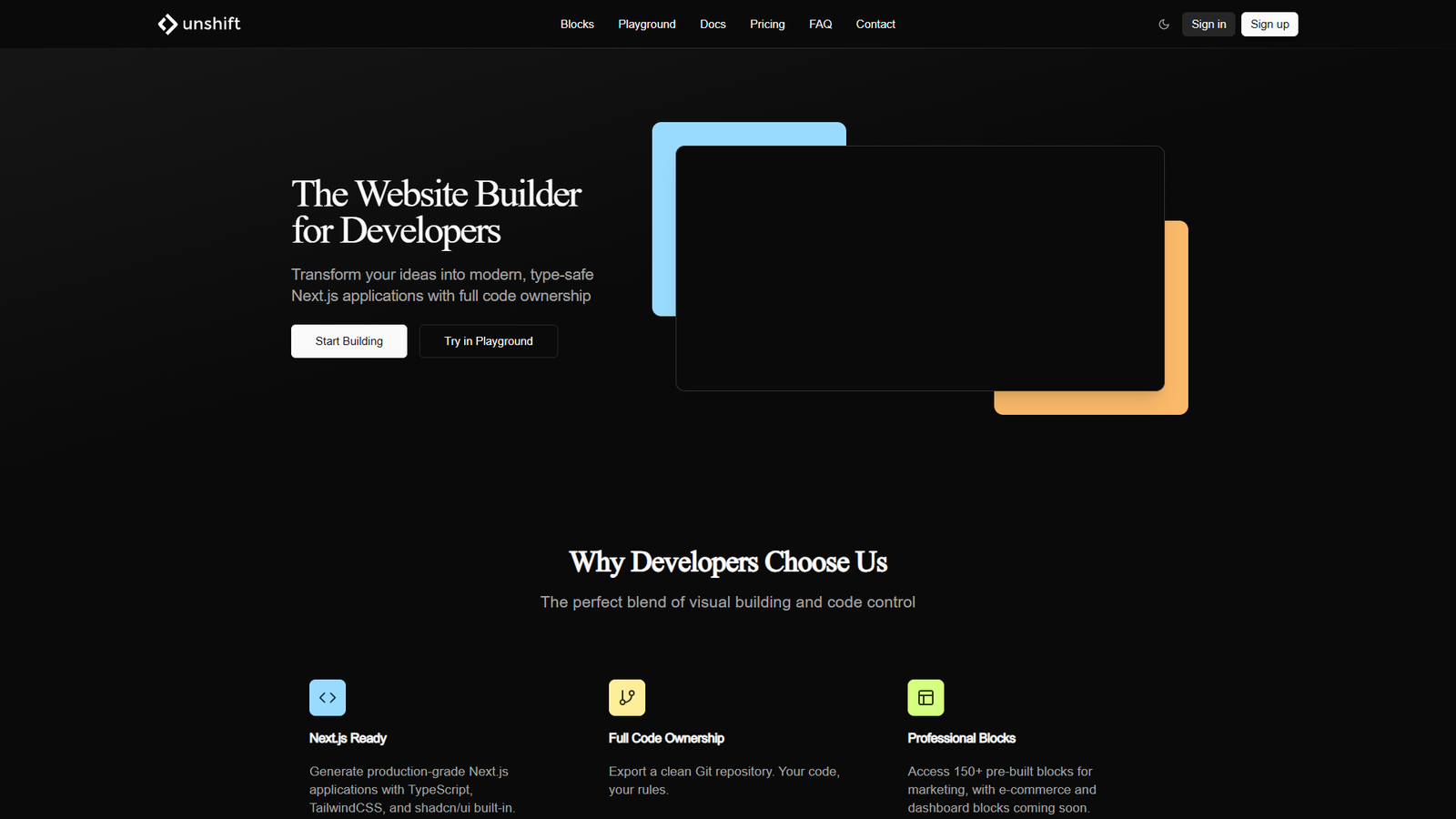 Unshift — интерфейс нейросети Unshift — интерфейс нейросети