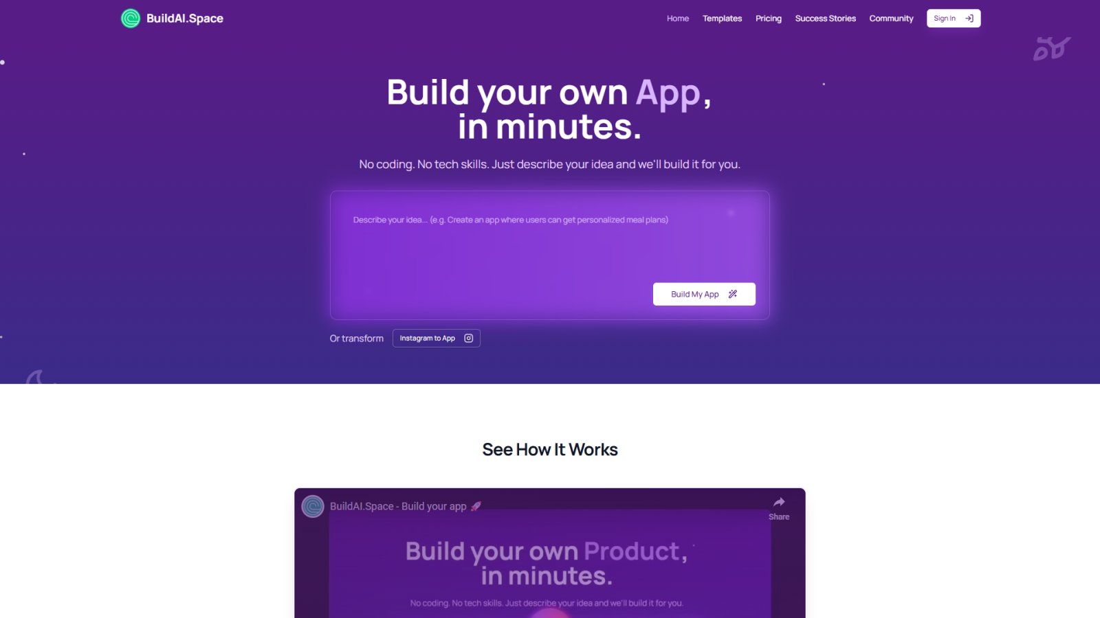 Build AI нейросеть Главная страница Build AI нейросеть Главная страница