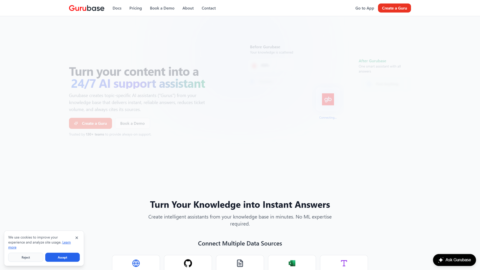 Gurubase — интерфейс нейросети Gurubase — интерфейс нейросети