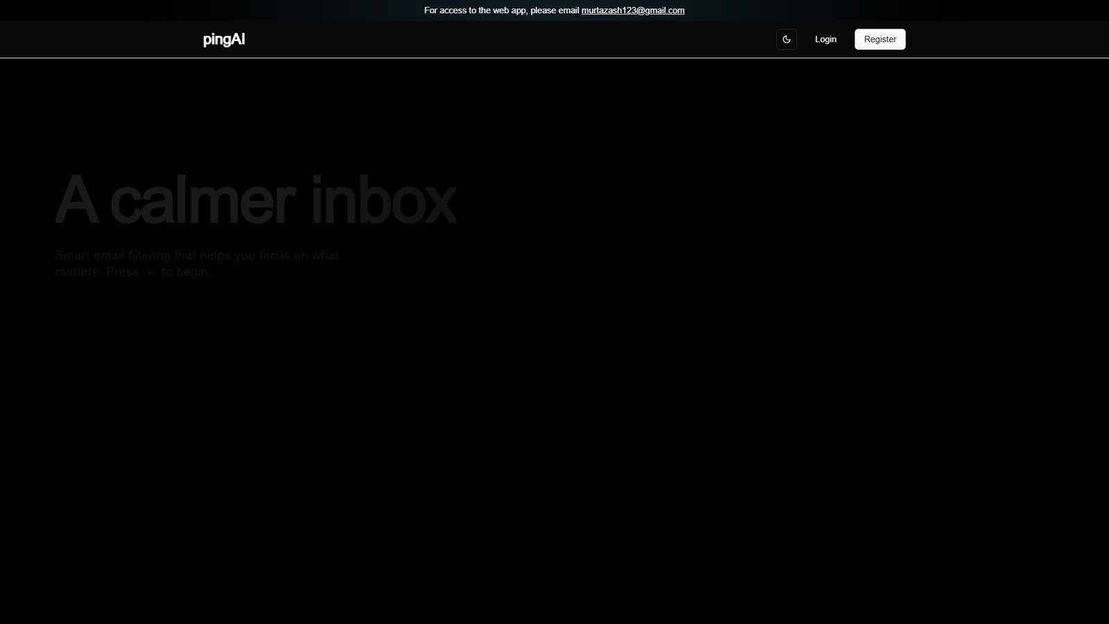 Ping — интерфейс нейросети Ping — интерфейс нейросети