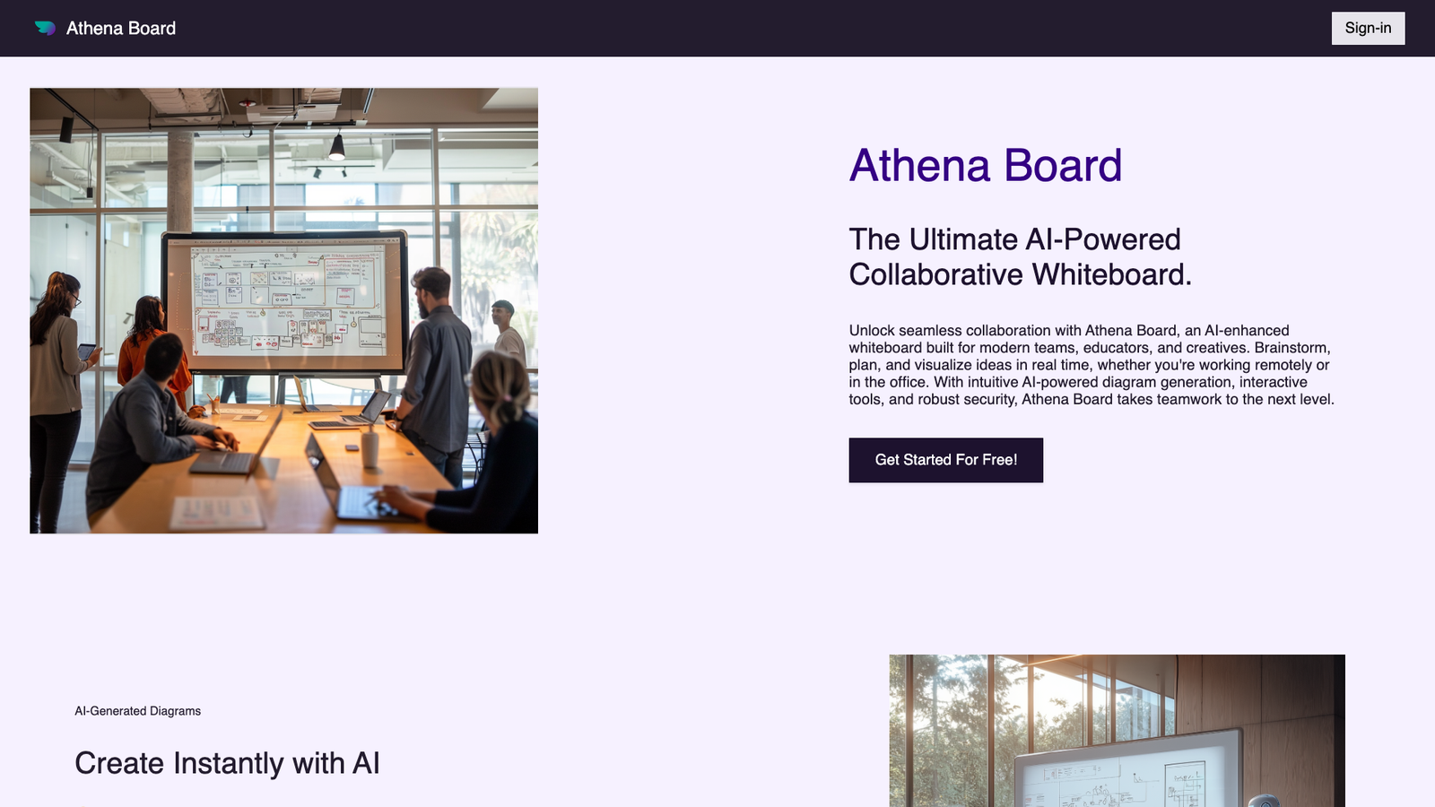 Athena Board — интерфейс нейросети Athena Board — интерфейс нейросети