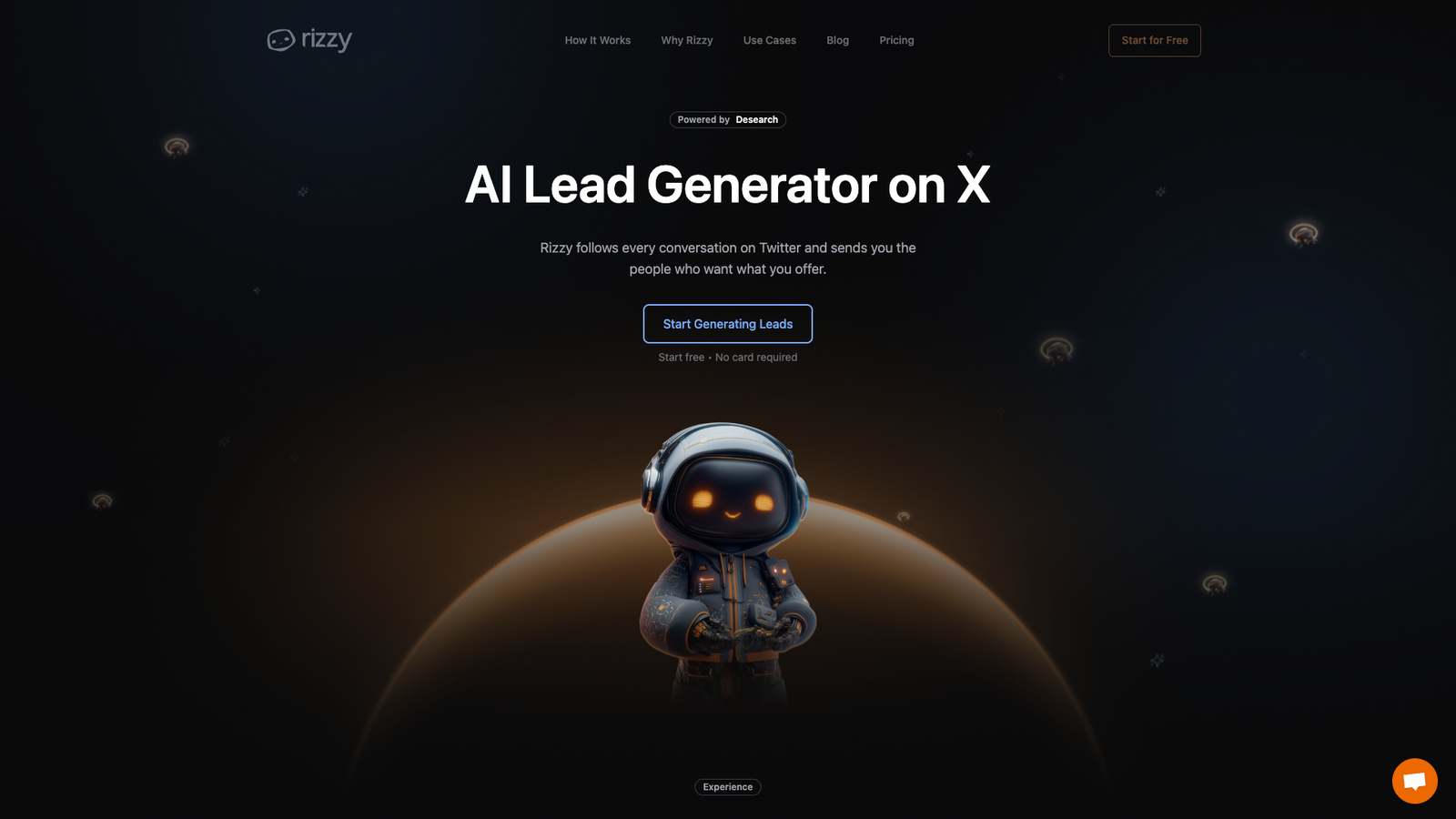 Rizzy — интерфейс нейросети