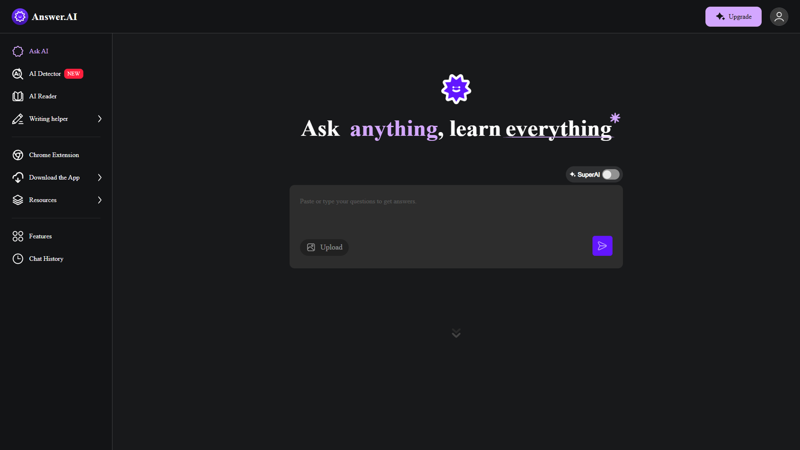 Answer.AI — интерфейс нейросети Answer.AI — интерфейс нейросети