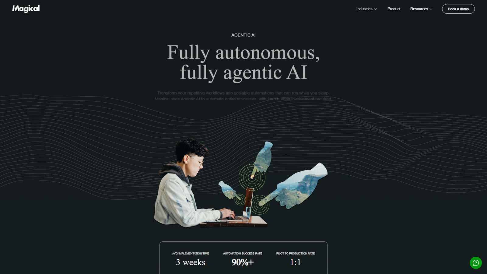 Magical Agentic AI — интерфейс нейросети Magical Agentic AI — интерфейс нейросети