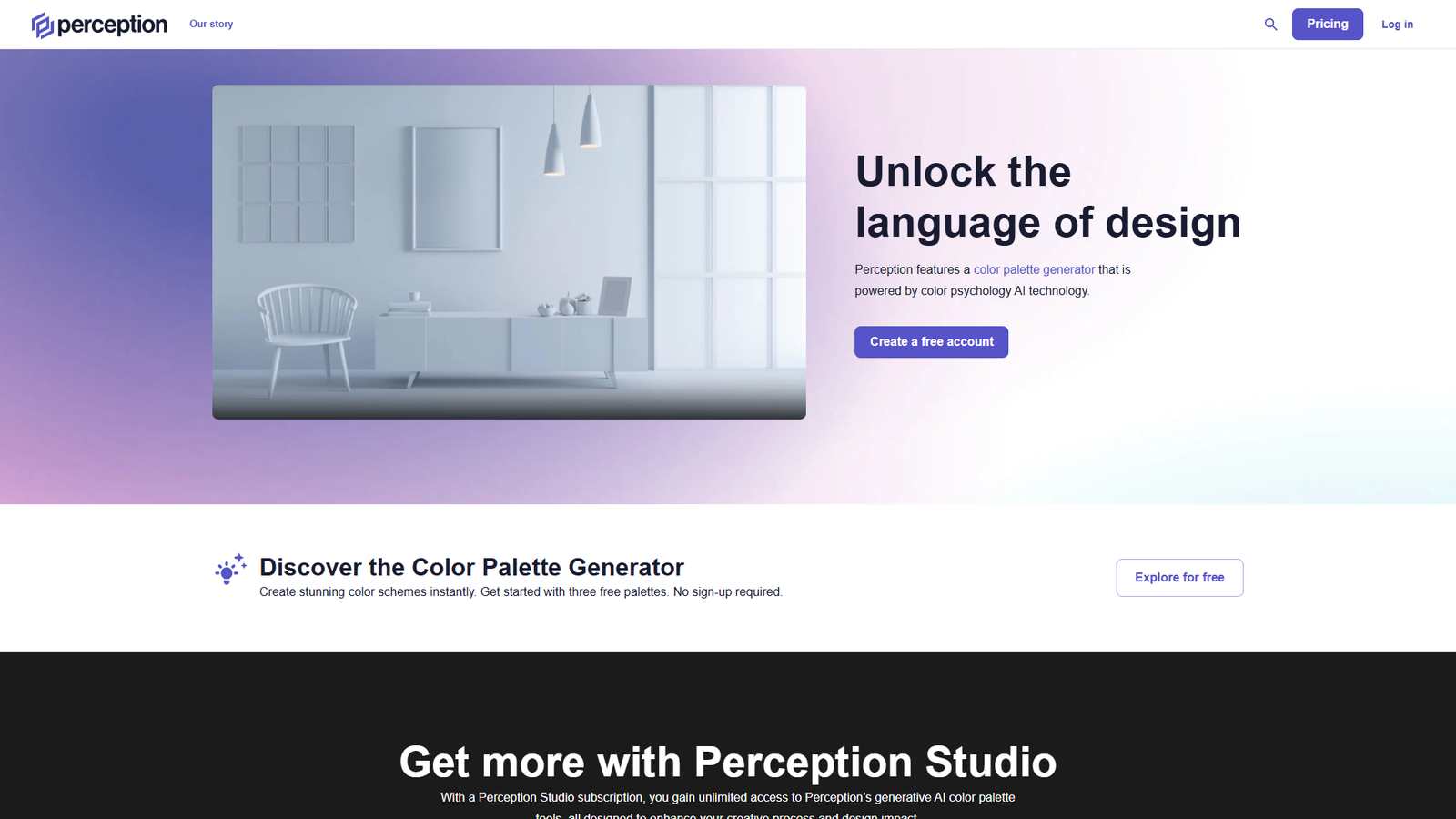 Perception — интерфейс нейросети Perception — интерфейс нейросети