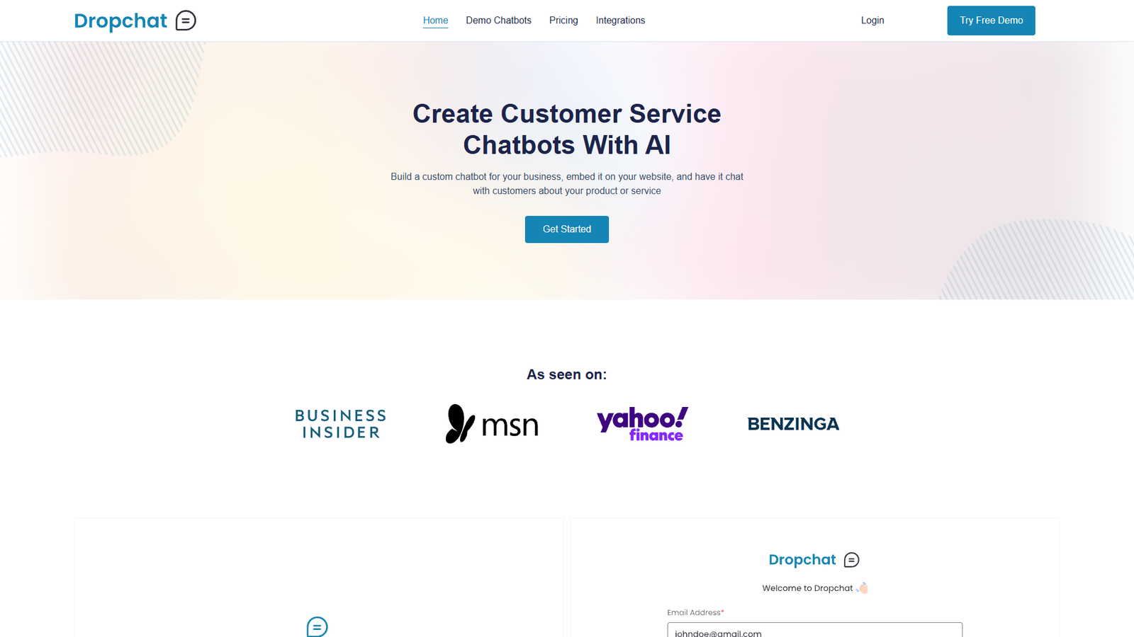 Dropchat — интерфейс нейросети Dropchat — интерфейс нейросети