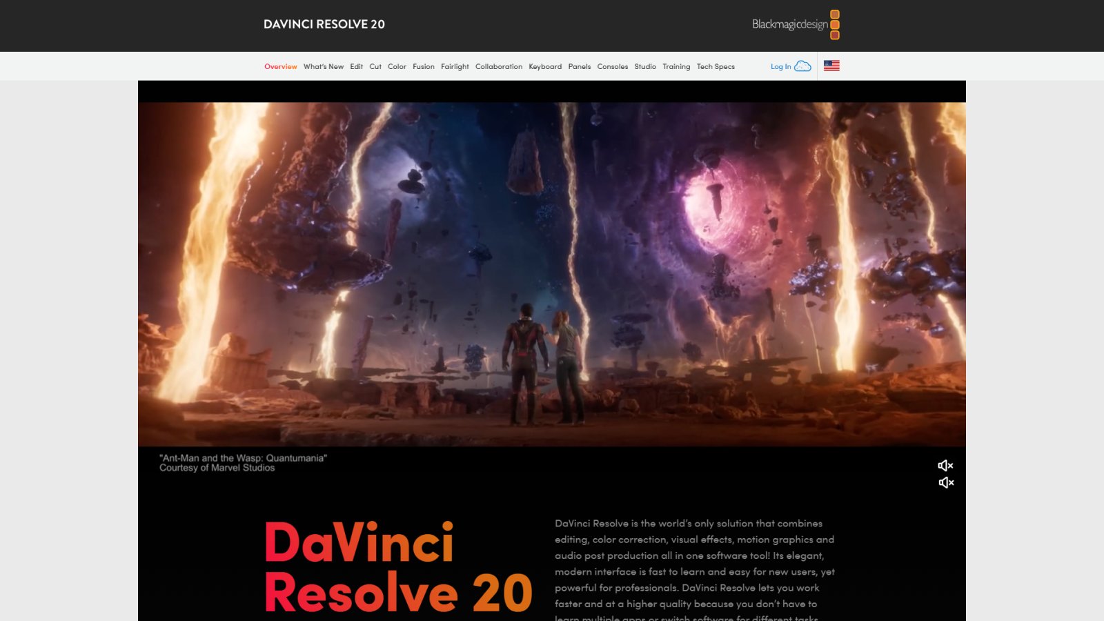 DaVinci Resolve нейросеть Главная страница