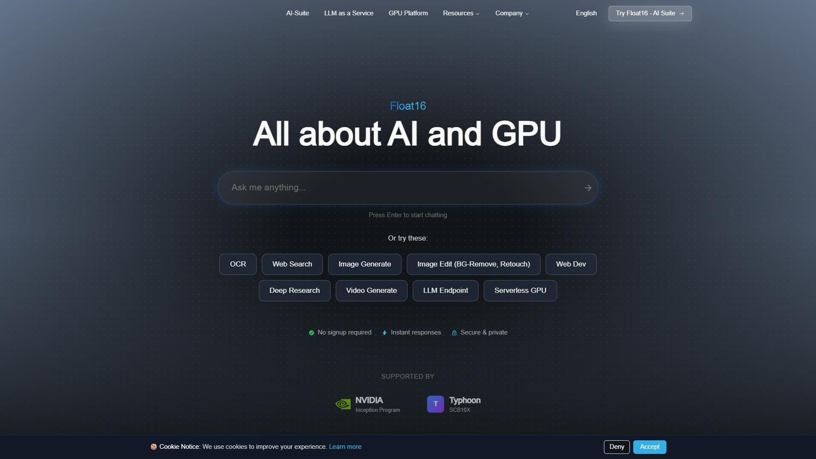 Float16.cloud — интерфейс нейросети Float16.cloud — интерфейс нейросети