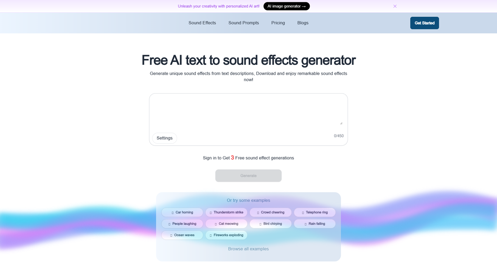 Soundify — интерфейс нейросети Soundify — интерфейс нейросети