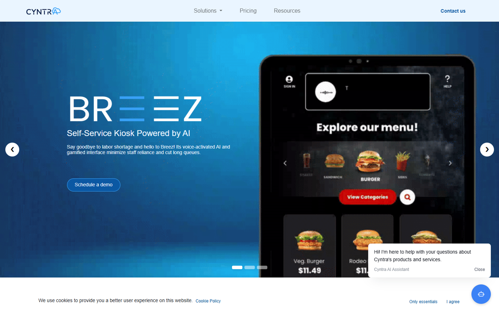 Cyntra — интерфейс нейросети Cyntra — интерфейс нейросети