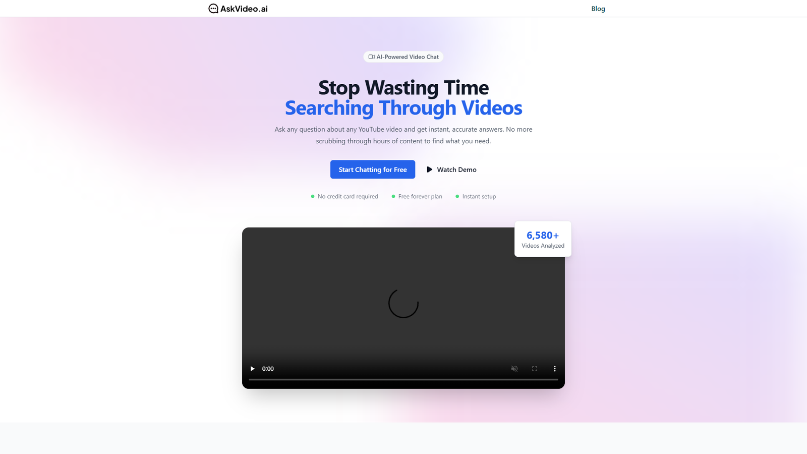 AskVideo.ai — интерфейс нейросети AskVideo.ai — интерфейс нейросети