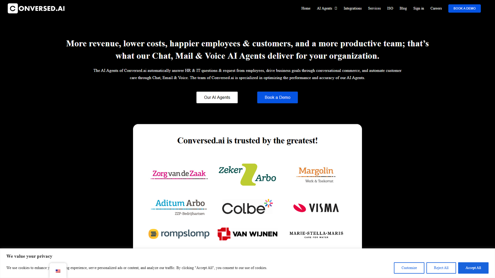 Conversed.ai — интерфейс нейросети Conversed.ai — интерфейс нейросети