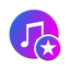 MusicStar.AI — логотип нейросети