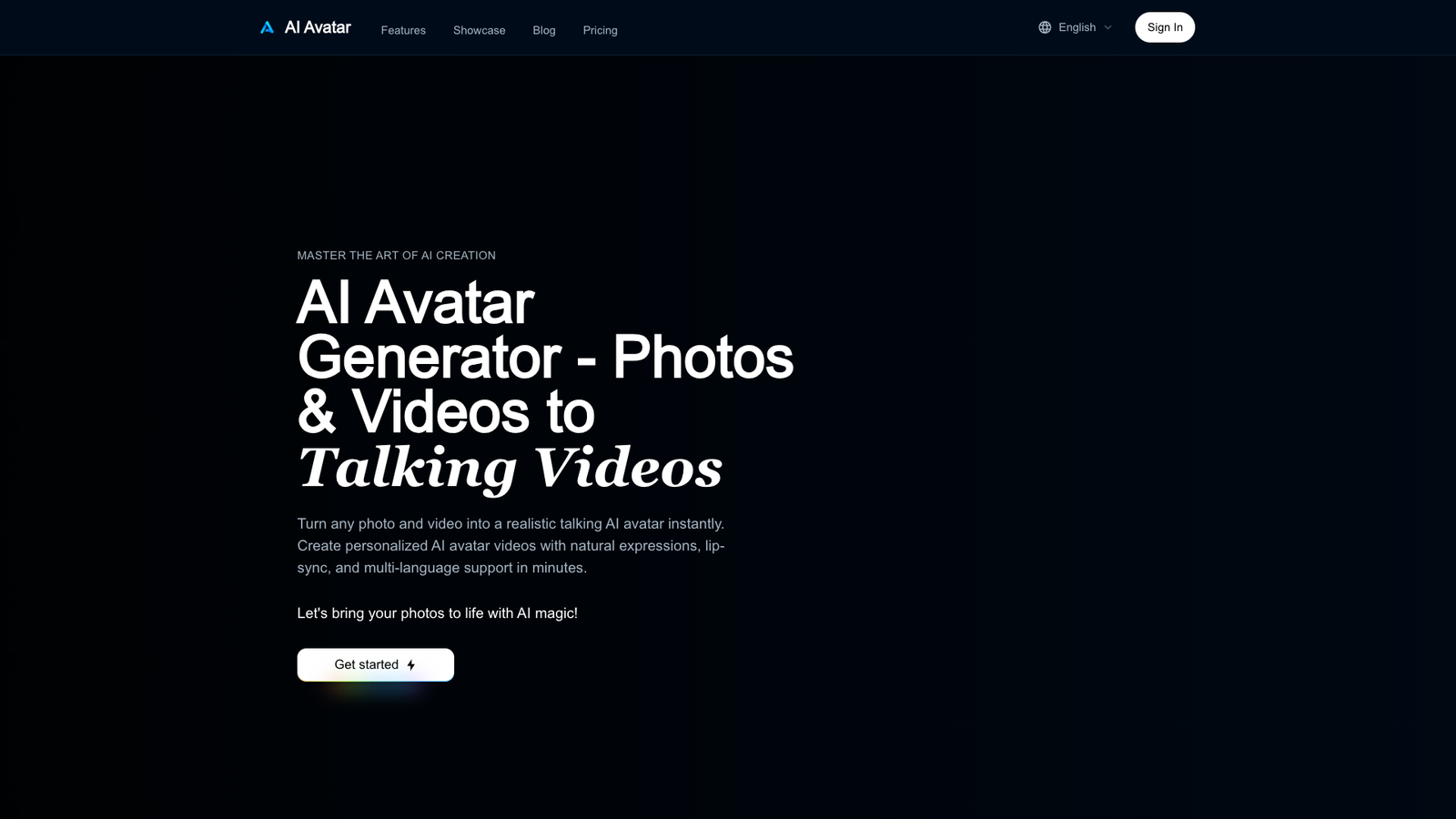 AI Avatar Generator — интерфейс нейросети AI Avatar Generator — интерфейс нейросети