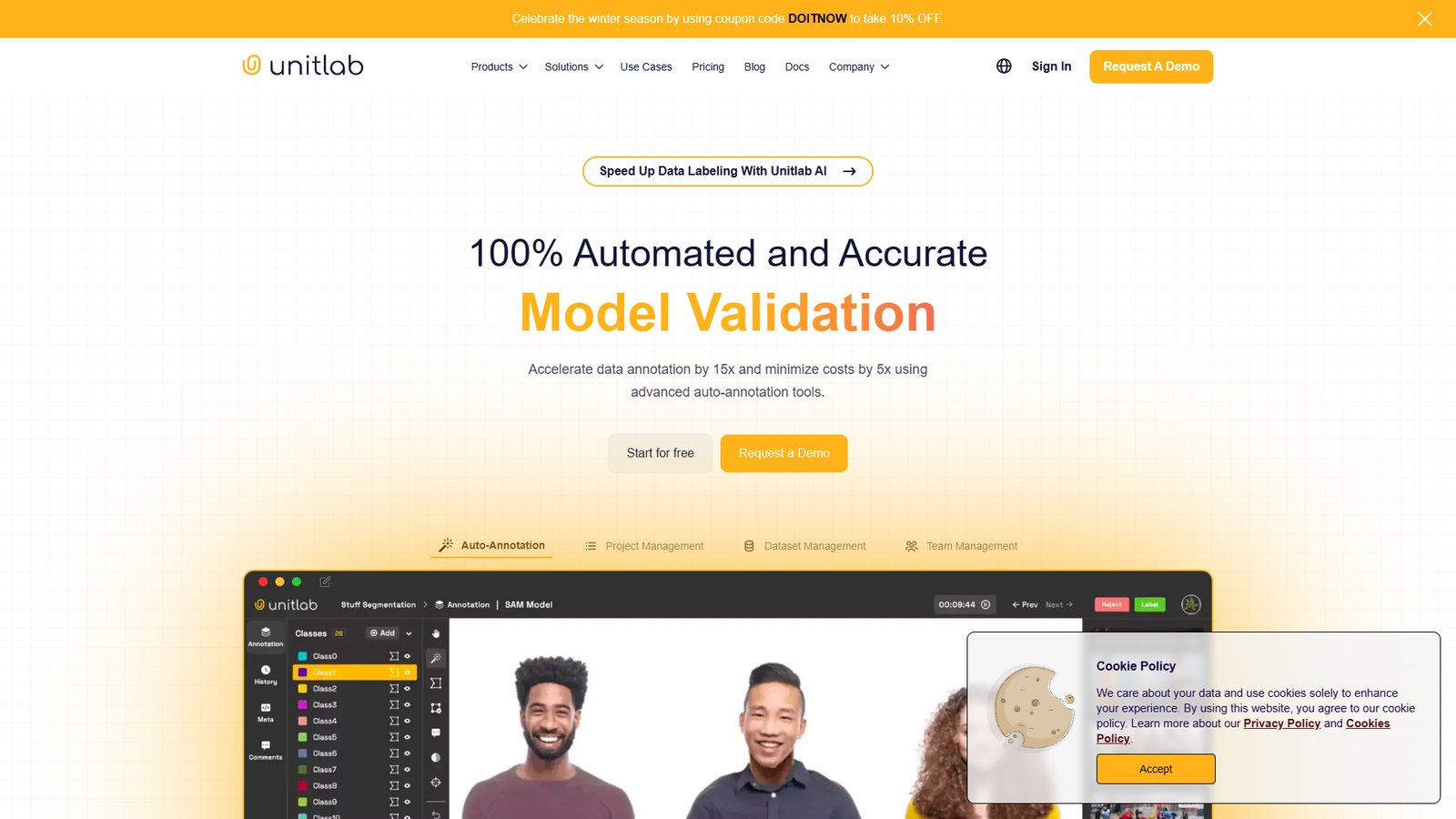 Unitlab — интерфейс нейросети Unitlab — интерфейс нейросети