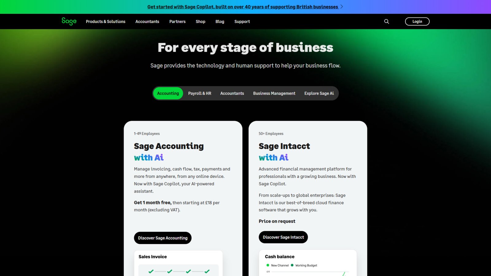 Sage AI нейросеть Главная страница