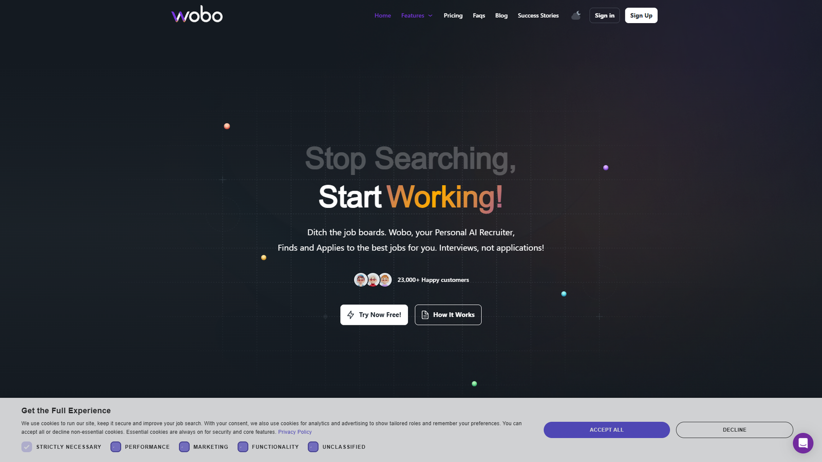 Wobo AI — интерфейс нейросети Wobo AI — интерфейс нейросети
