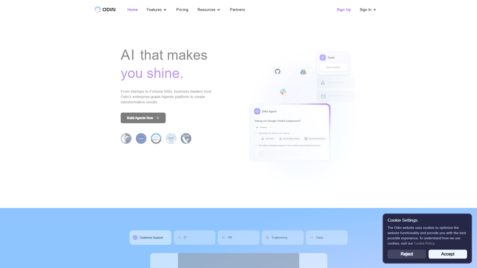 Odin AI — интерфейс нейросети Odin AI — интерфейс нейросети