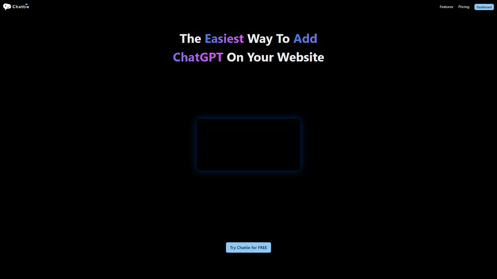 Chattie — интерфейс нейросети Chattie — интерфейс нейросети