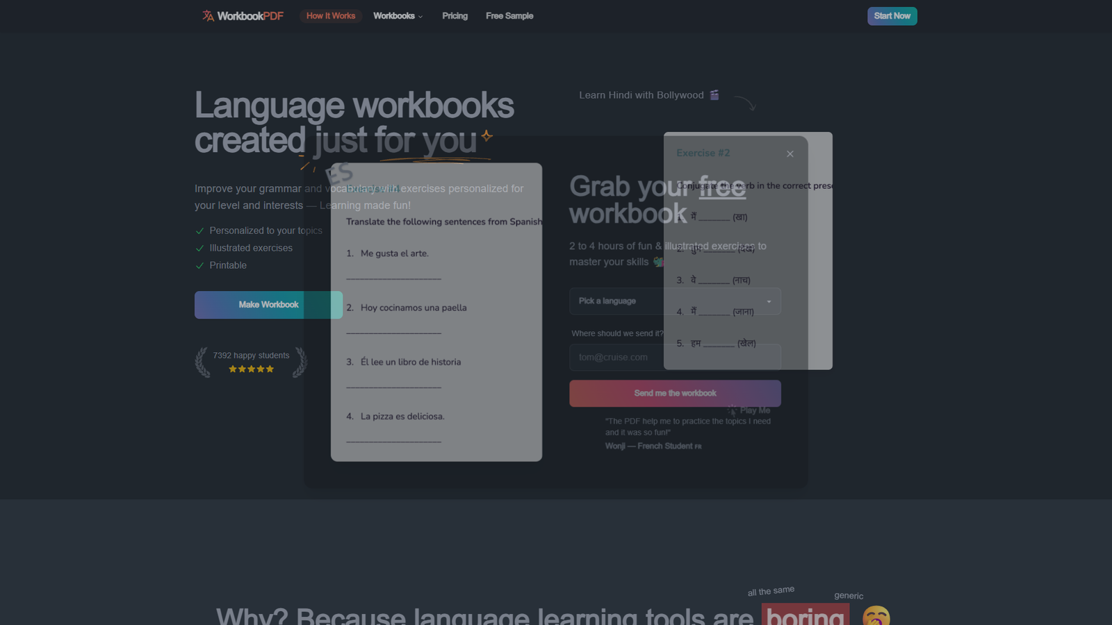WorkbookPDF — интерфейс нейросети WorkbookPDF — интерфейс нейросети