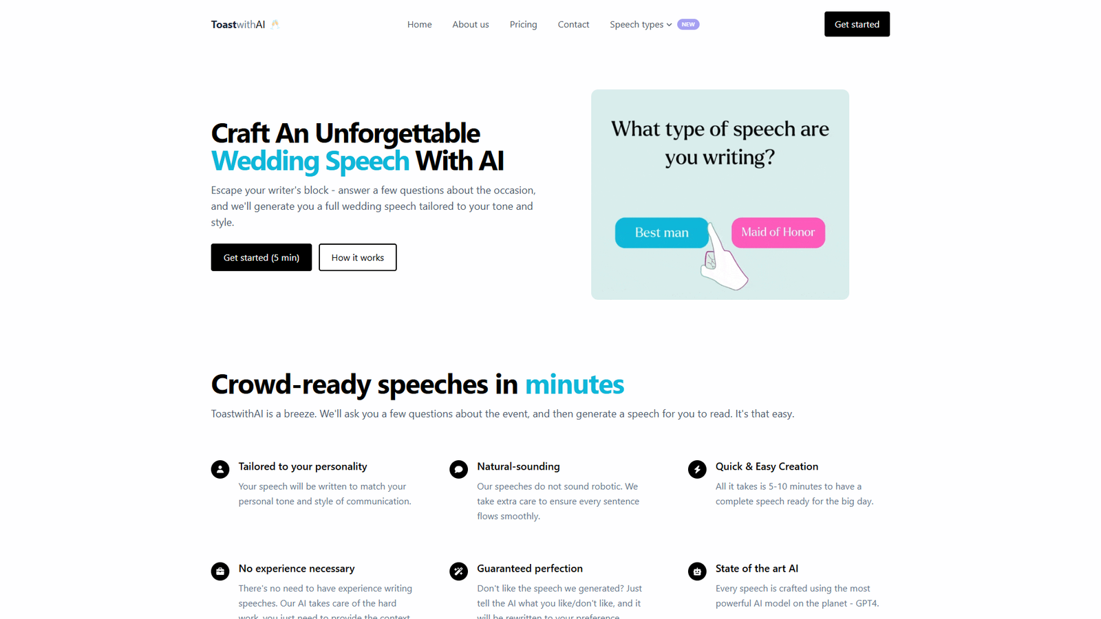 ToastwithAI — интерфейс нейросети ToastwithAI — интерфейс нейросети