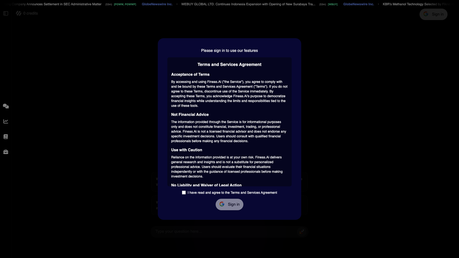 Fineas AI — интерфейс нейросети Fineas AI — интерфейс нейросети