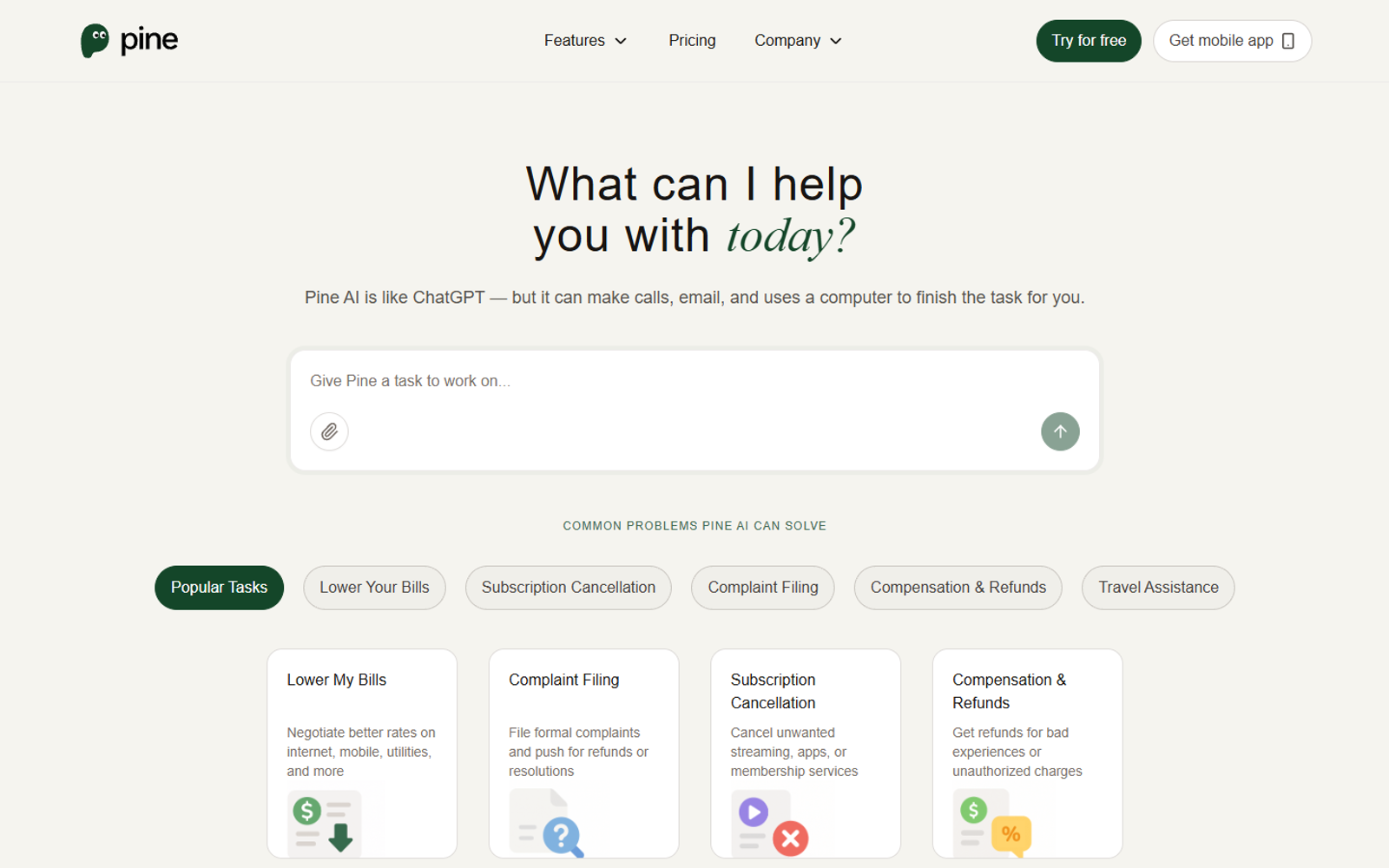 Pine AI — интерфейс нейросети Pine AI — интерфейс нейросети