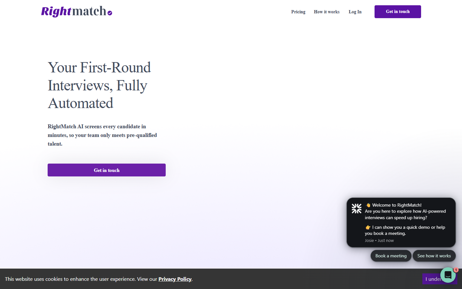 RightMatch — интерфейс нейросети RightMatch — интерфейс нейросети