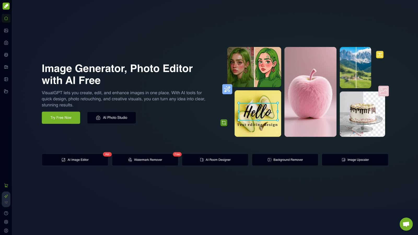VisualGPT — интерфейс нейросети VisualGPT — интерфейс нейросети