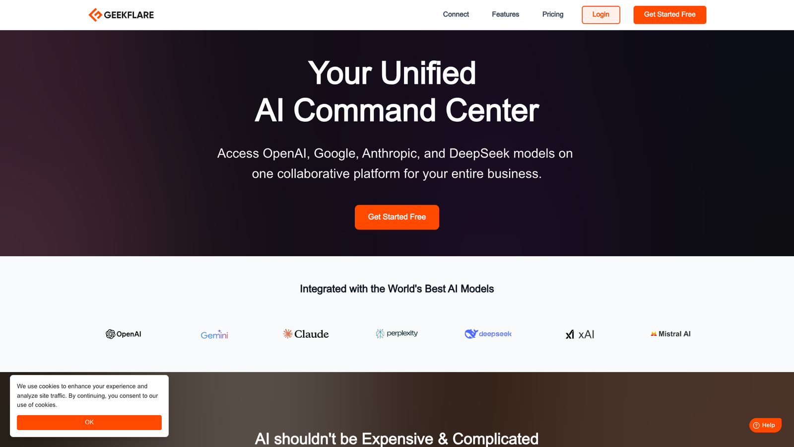Geekflare AI — интерфейс нейросети Geekflare AI — интерфейс нейросети