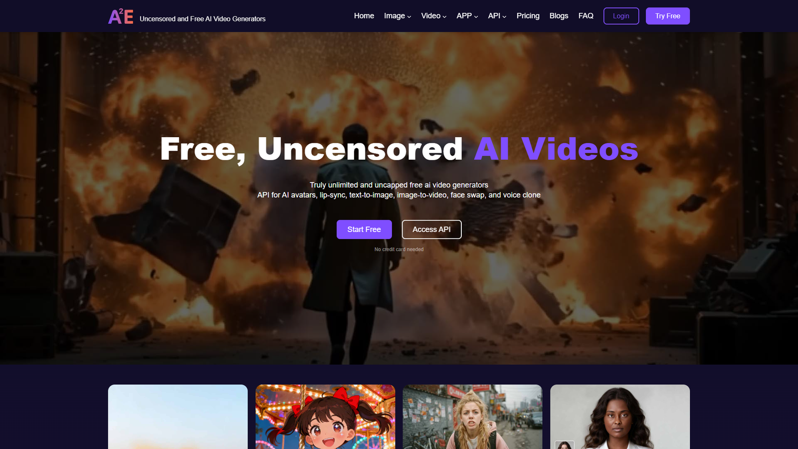 A2E — интерфейс нейросети A2E — интерфейс нейросети